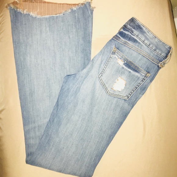 ☮️Great VTG Free People Jeans Sz W27 - Picture 3 of 5